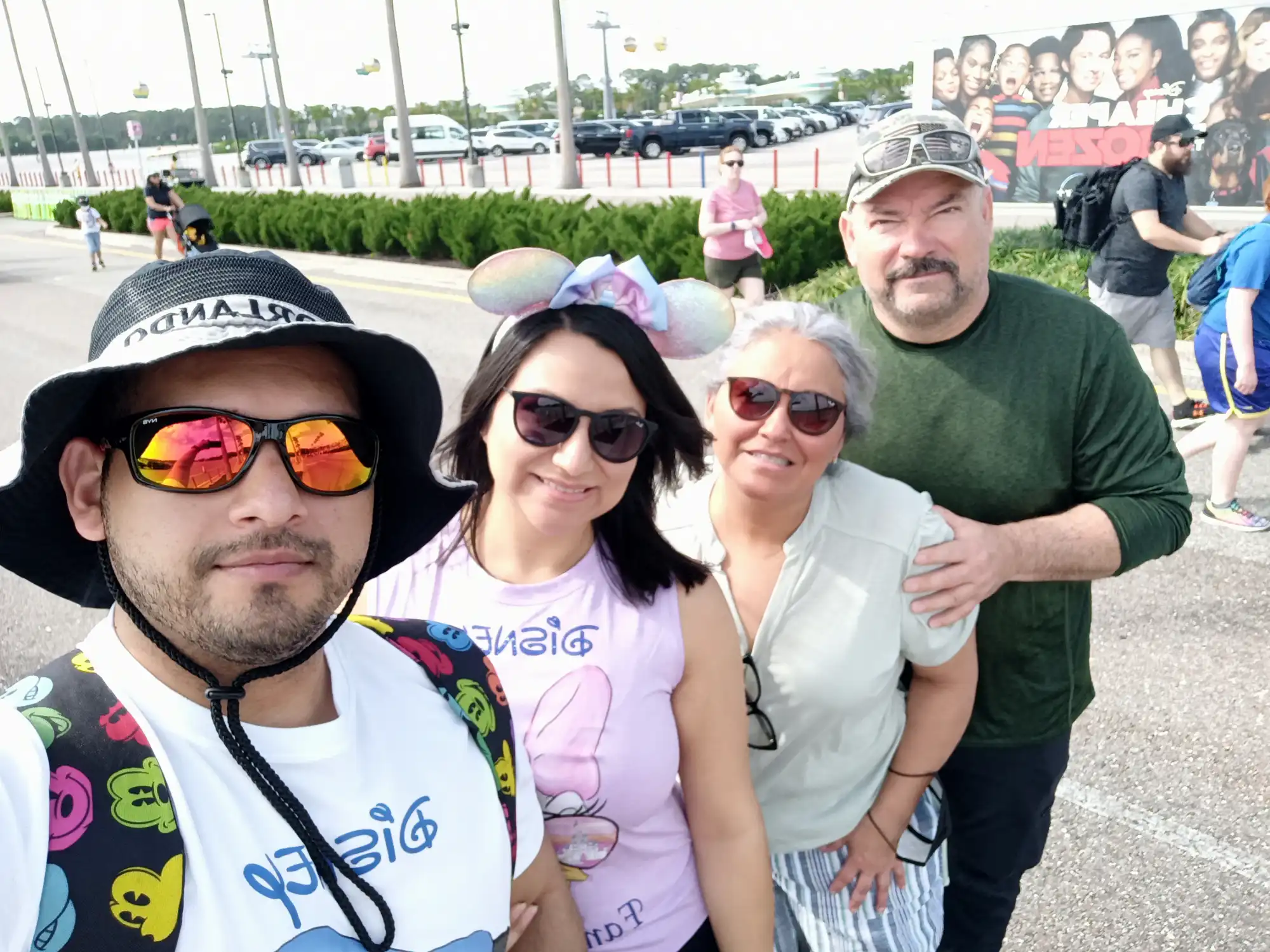 a group of people posing for a photo